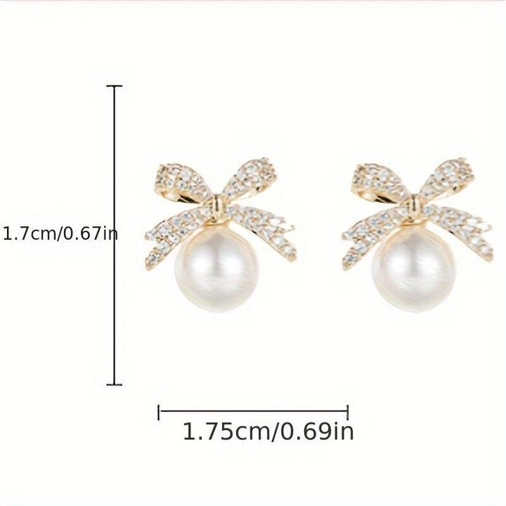 Pearl Korean Earring - Image 2