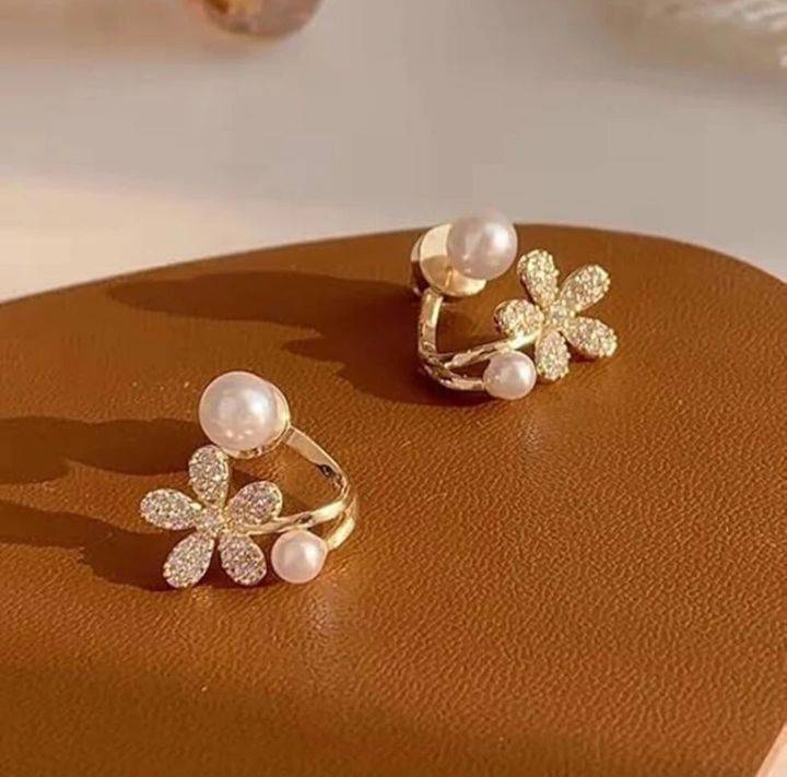 Korean Earring Flower - Image 4