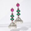 Royal Blossom Jhumka Earrings